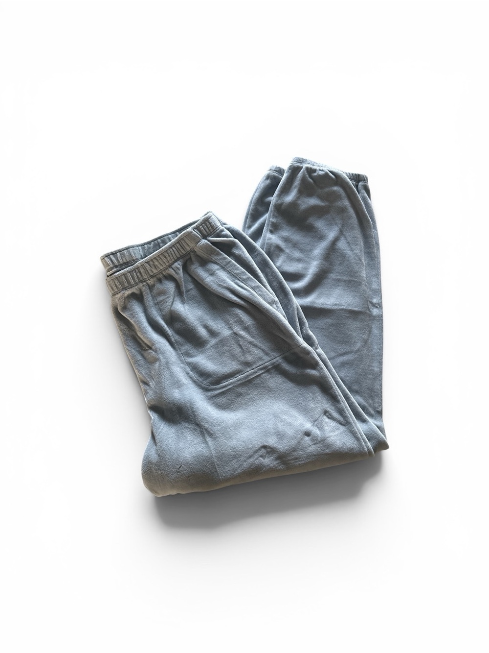 aerie Soft Blue Relaxed velor sweatsuit